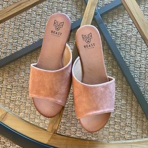 BEAST Fashion Leather Slide Sandals